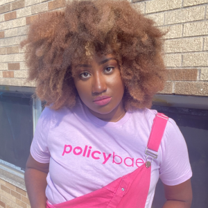 Unisex Policybae Logo Tee (Lavender)