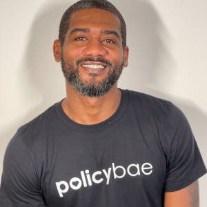 Unisex Policybae Logo Tee (Black + White)