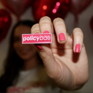 Policybae Logo Enamel Pin